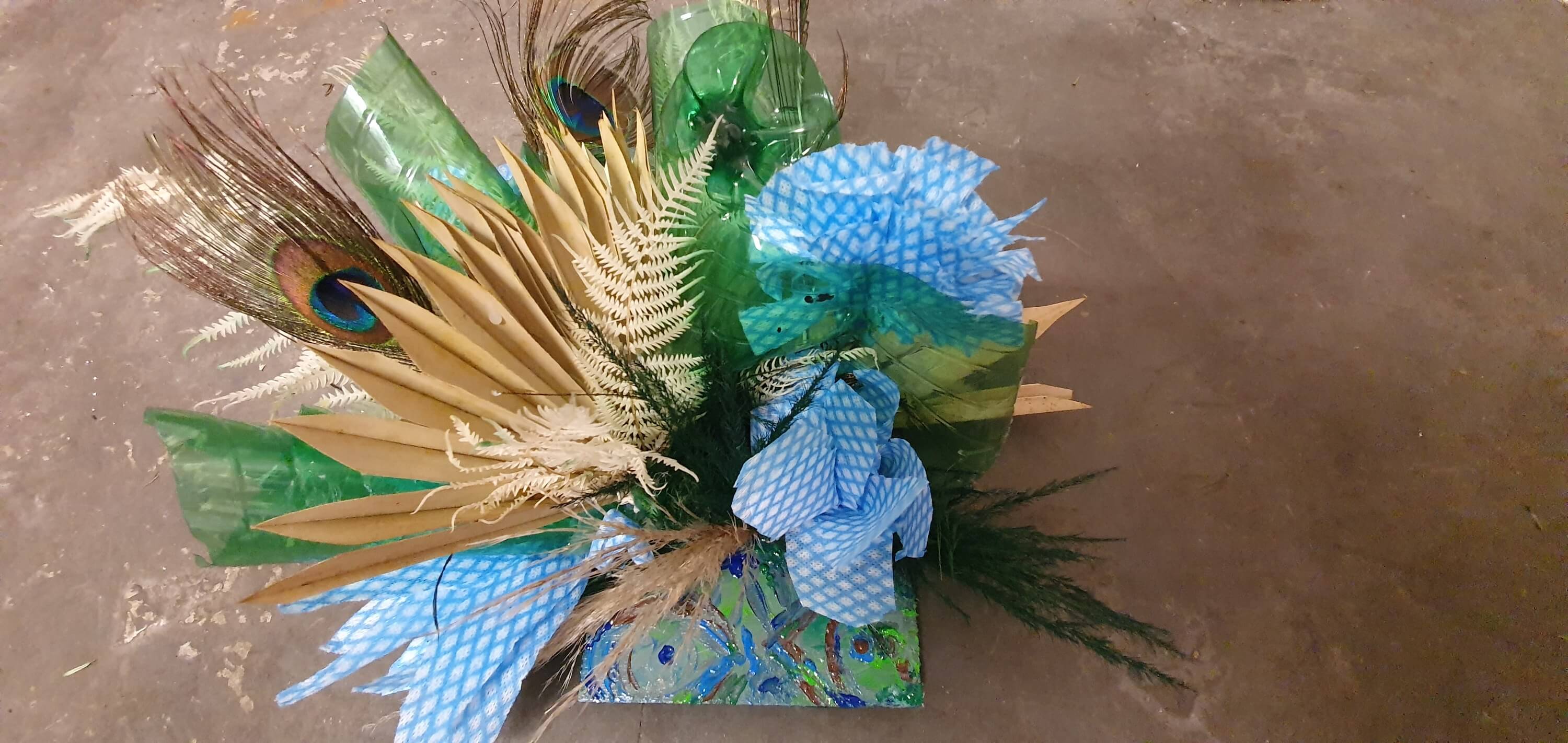 Botanical recycled design