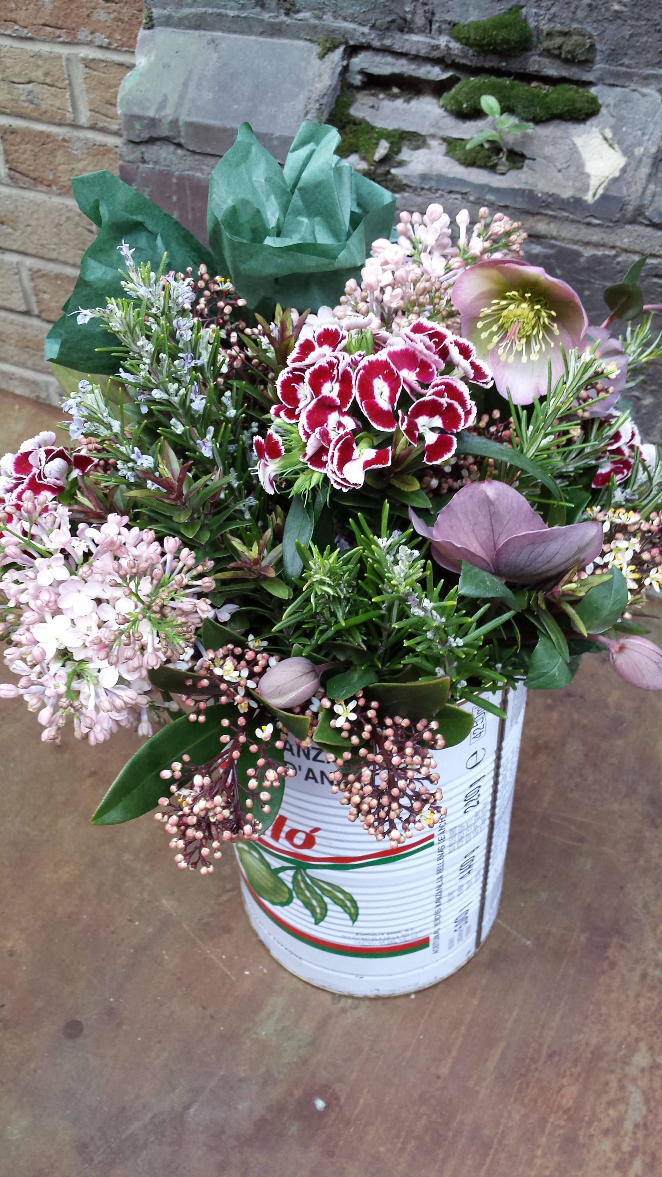 Botanical recycled design